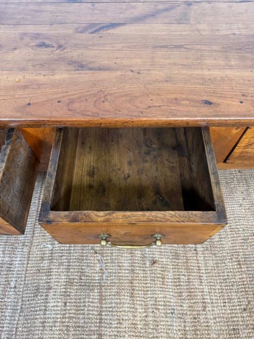 19TH CENTURY FRENCH THREE DRAWER DRESSER BASE - ADDITIONAL PHOTO 11