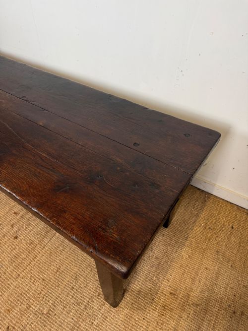 18TH CENTURY OAK FARMHOUSE TABLE - ADDITIONAL PHOTO 1