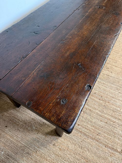 18TH CENTURY OAK FARMHOUSE TABLE - ADDITIONAL PHOTO 7