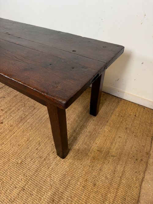 18TH CENTURY OAK FARMHOUSE TABLE - ADDITIONAL PHOTO 11