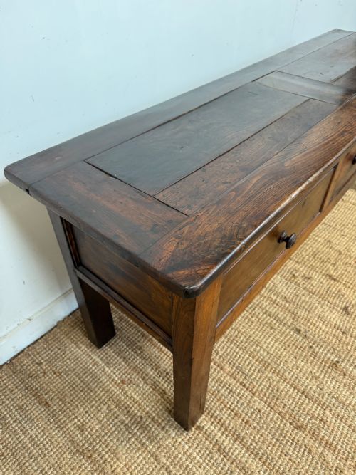 EARLY 19TH CENTURY DRESSER BASE SERVER - ADDITIONAL PHOTO 4