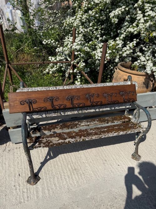 ART DECO WROUGHT IRON COAT RACK - ADDITIONAL PHOTO 1