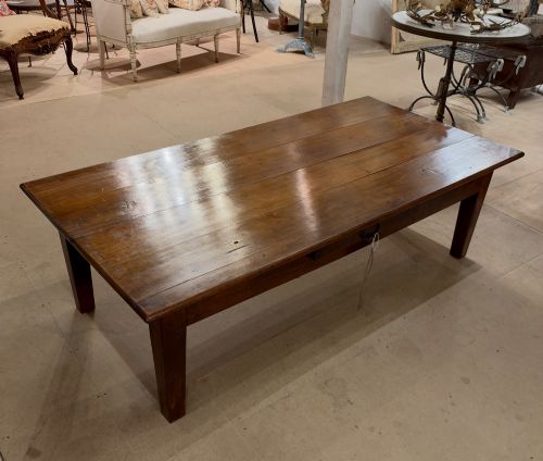 Large Cherrywood Coffee Table