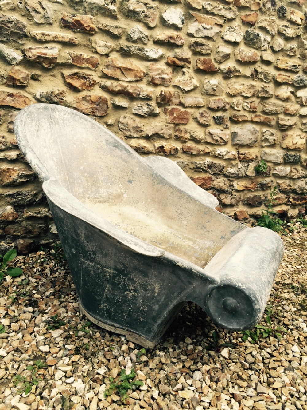 Antique hip bath 