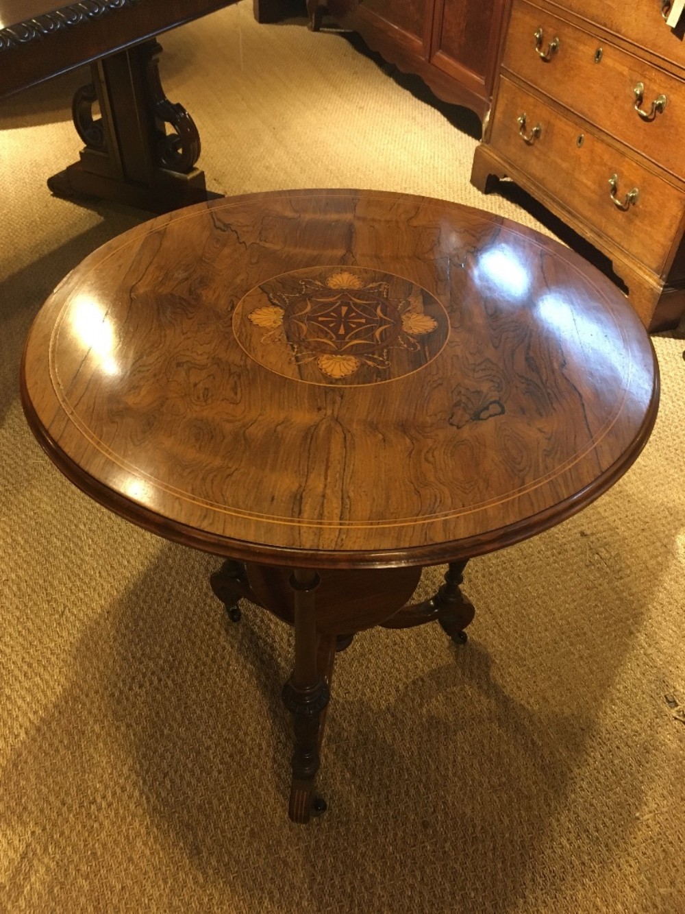 Edwardian occasional table 