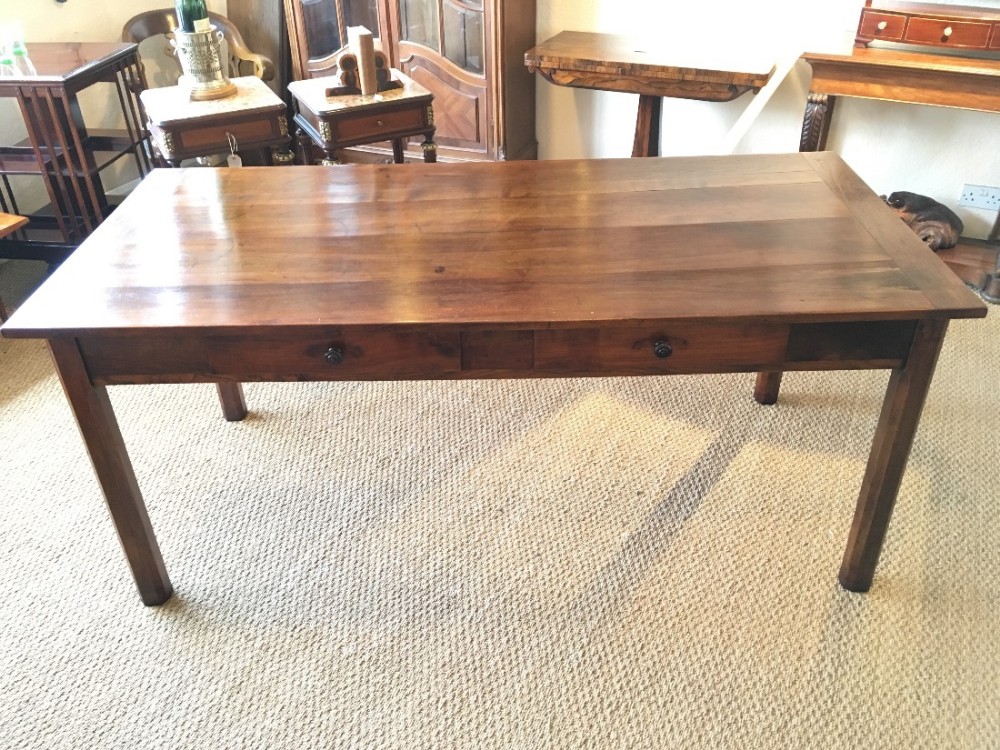 Cherrywood farmhouse table / dining table / kitchen table 