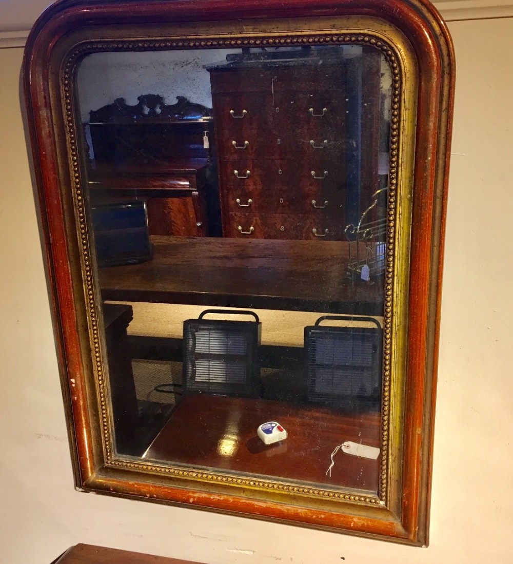 Antique gilt mirror 