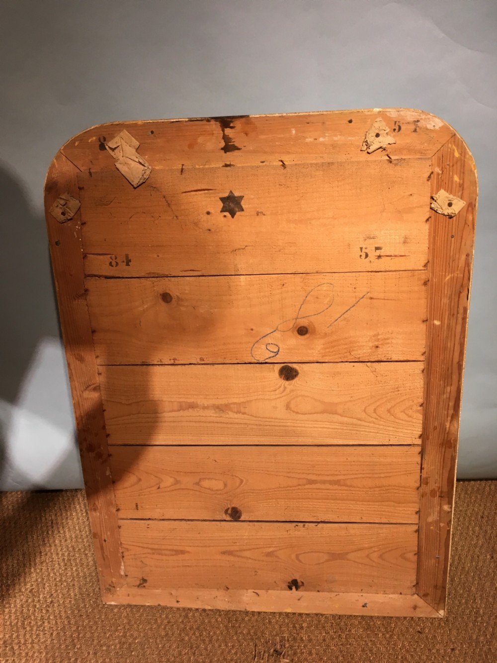 Antique gilt mirror  View VI
