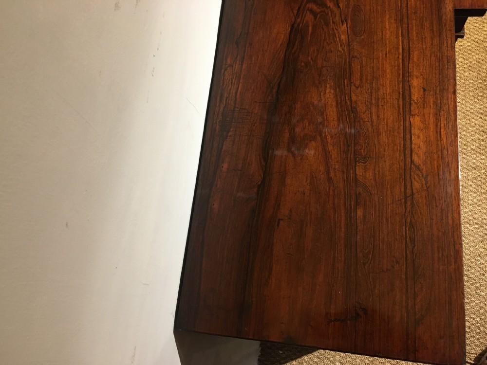 Georgian rosewood breakfront bookcase  View IV