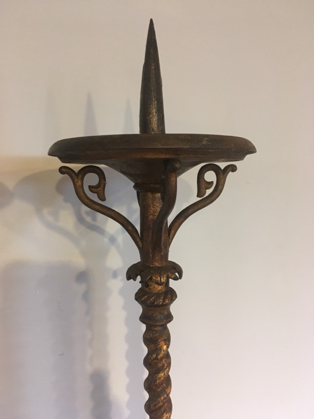Pair of gothic style candlesticks  View VIII