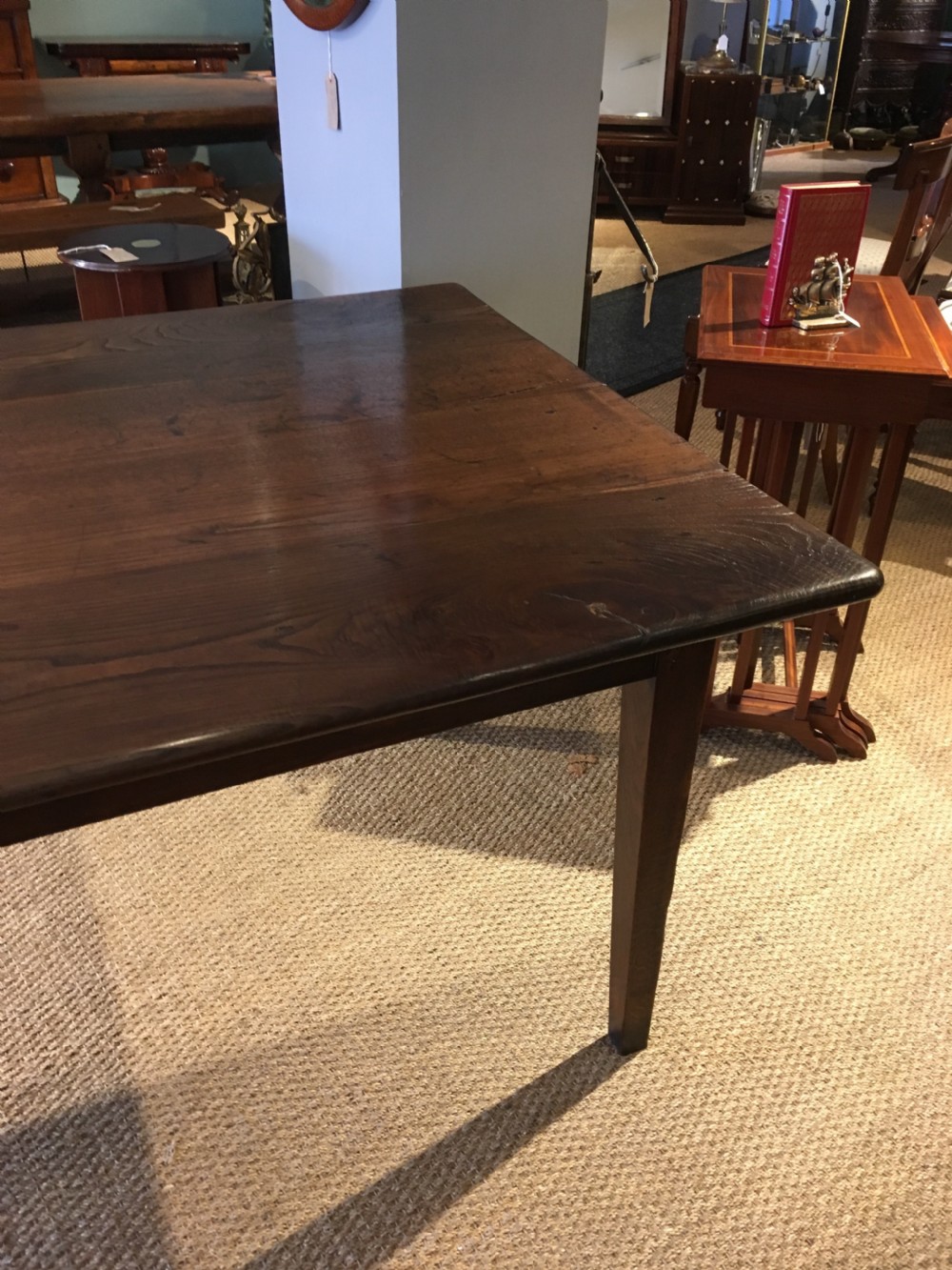 Long and wide farmhouse table  View XI
