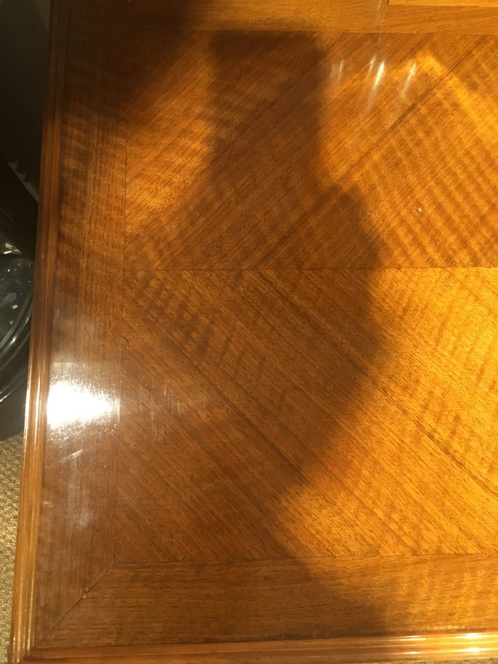 Walnut dressing table  View II