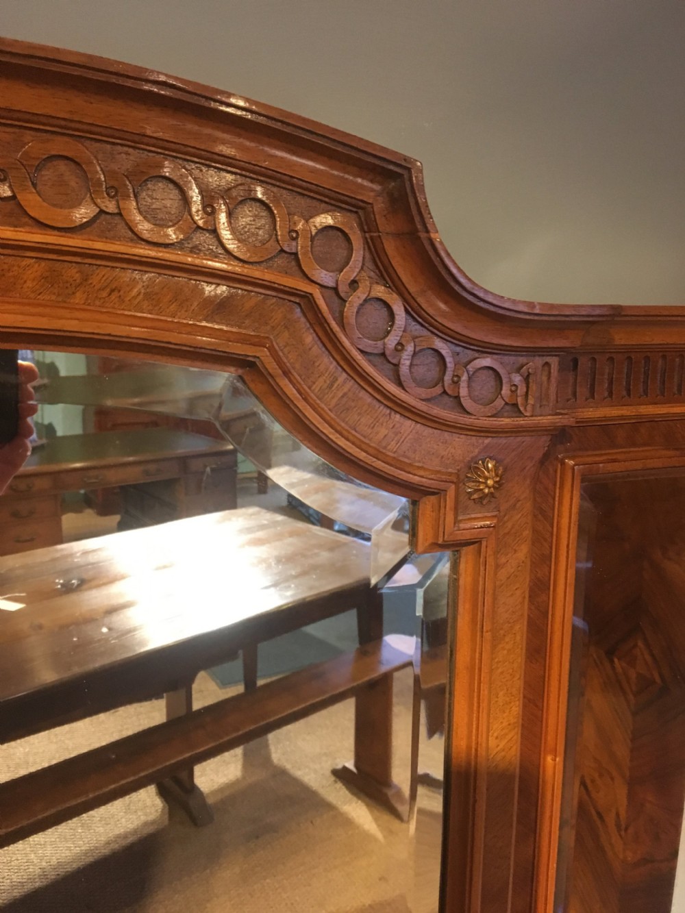 Walnut dressing table  View III