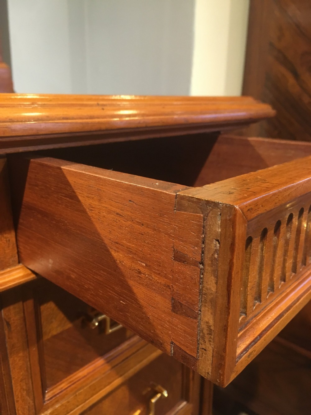 Walnut dressing table  View IV