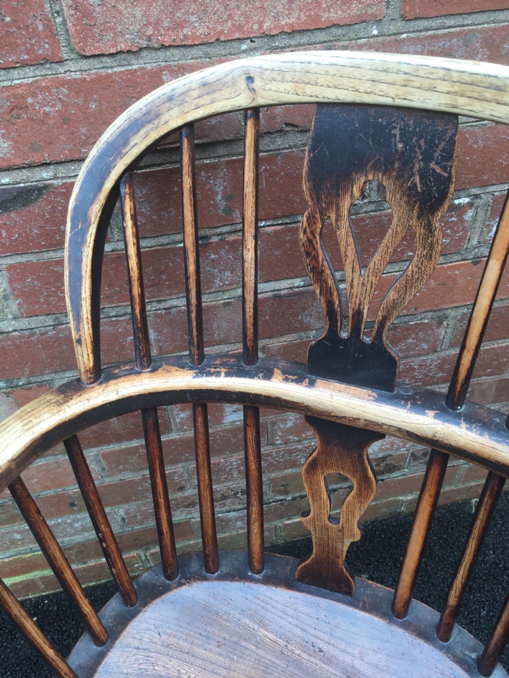 Elm Windsor chair , rockley maker  View II