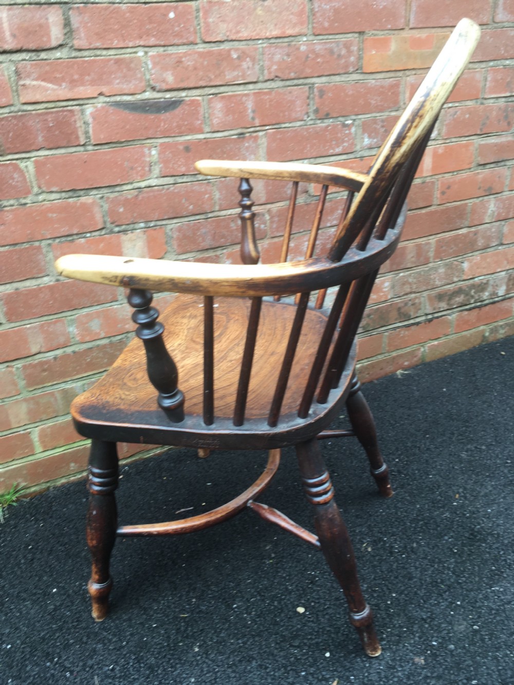 Elm Windsor chair , rockley maker  View VI