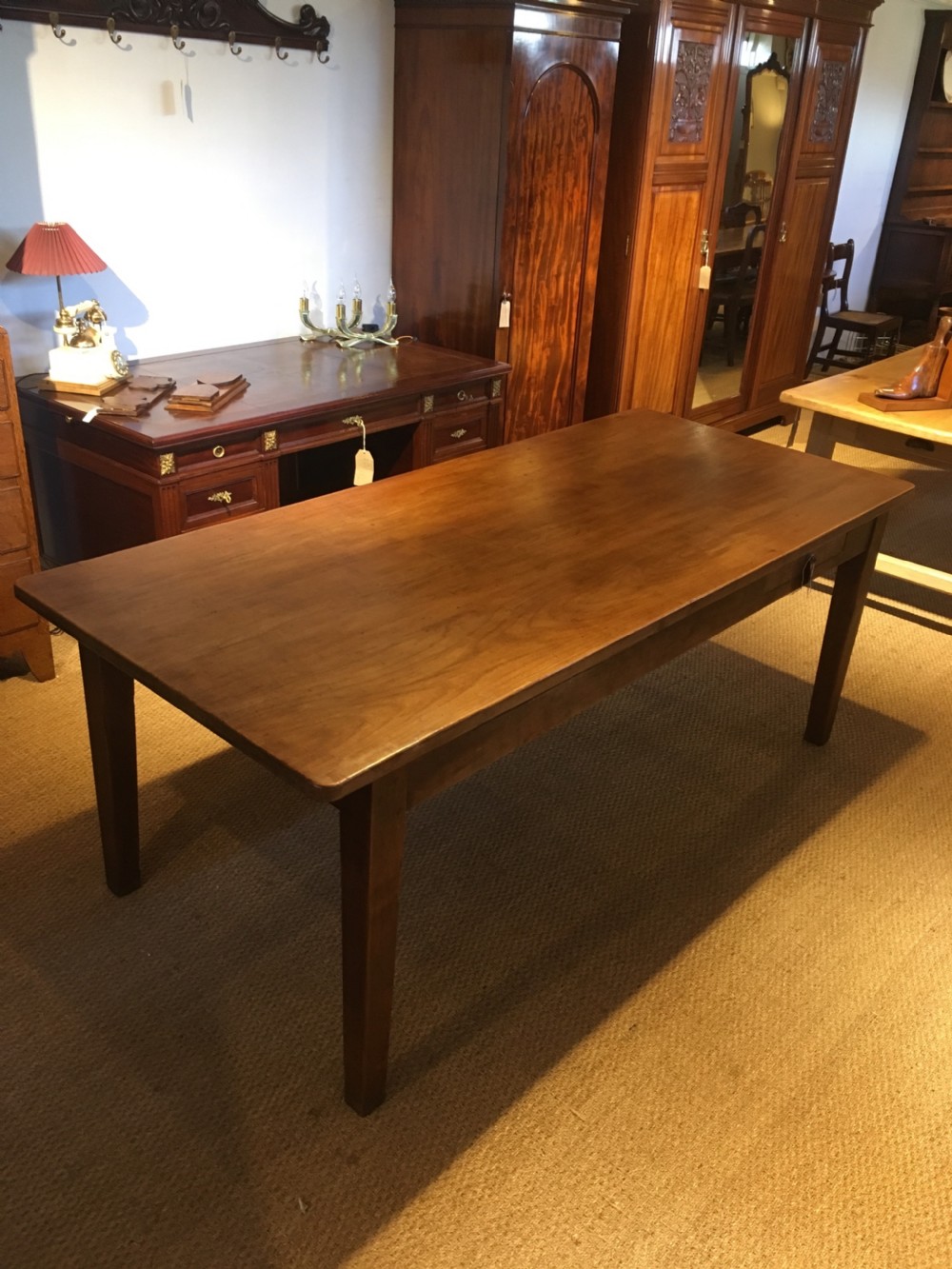 Cherrywood farmhouse table 