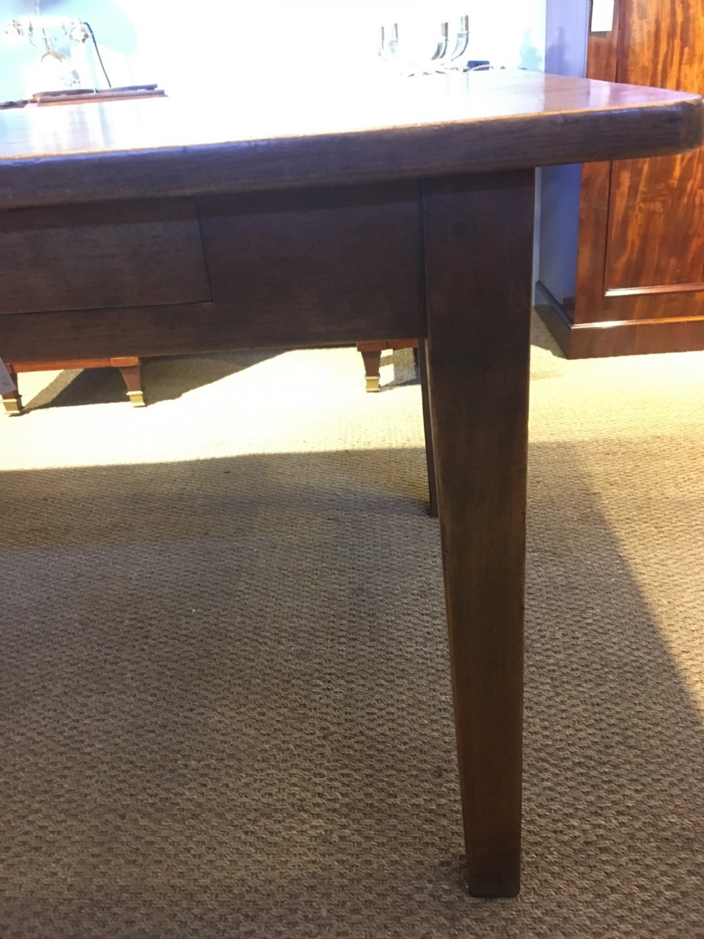 Cherrywood farmhouse table  View VI