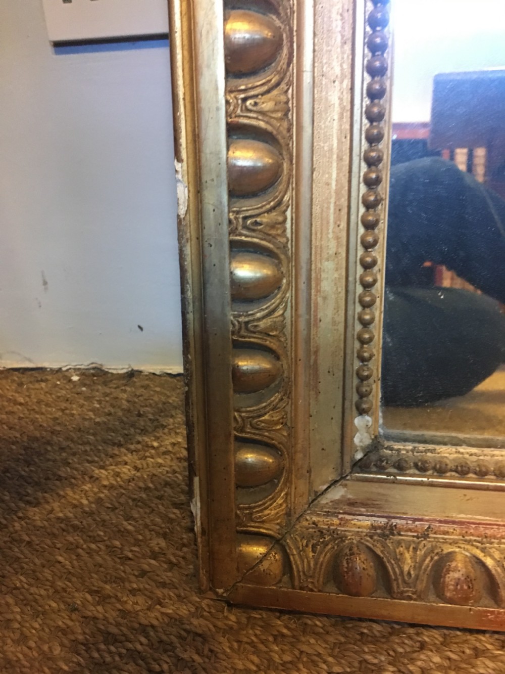 19th century gilt mirror  View VII