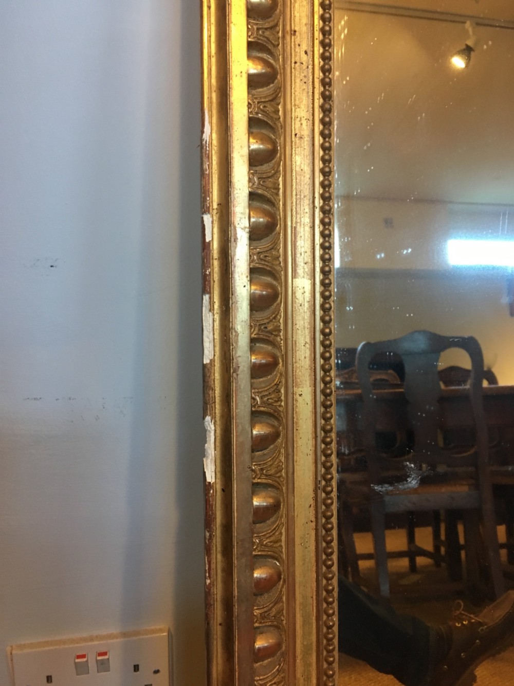 19th century gilt mirror  View VIII