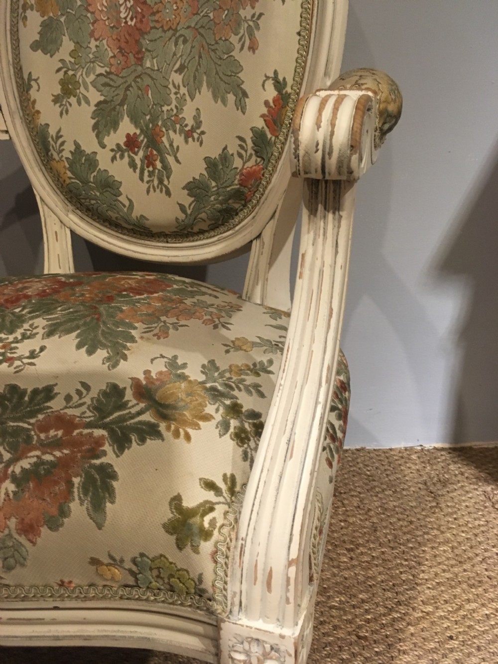 Pair of salon chairs  View II