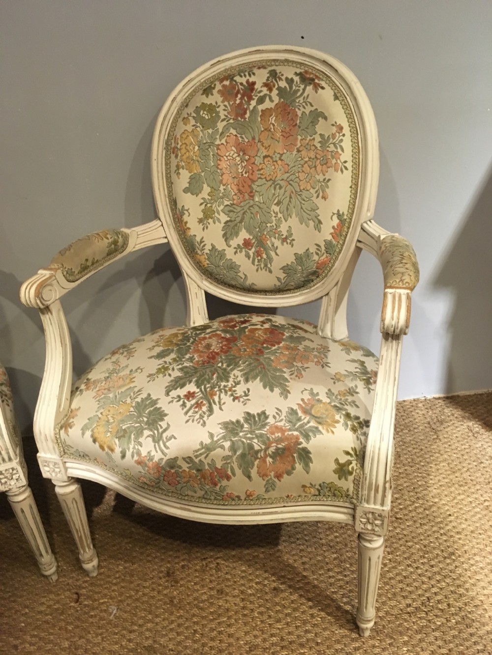 Pair of salon chairs  View IV
