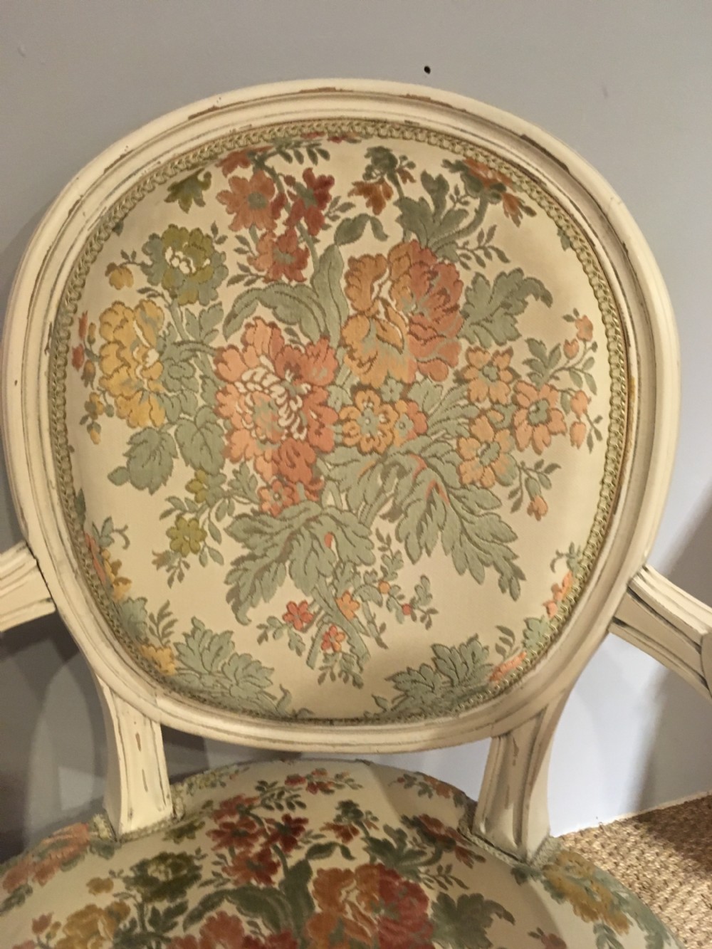 Pair of salon chairs  View V
