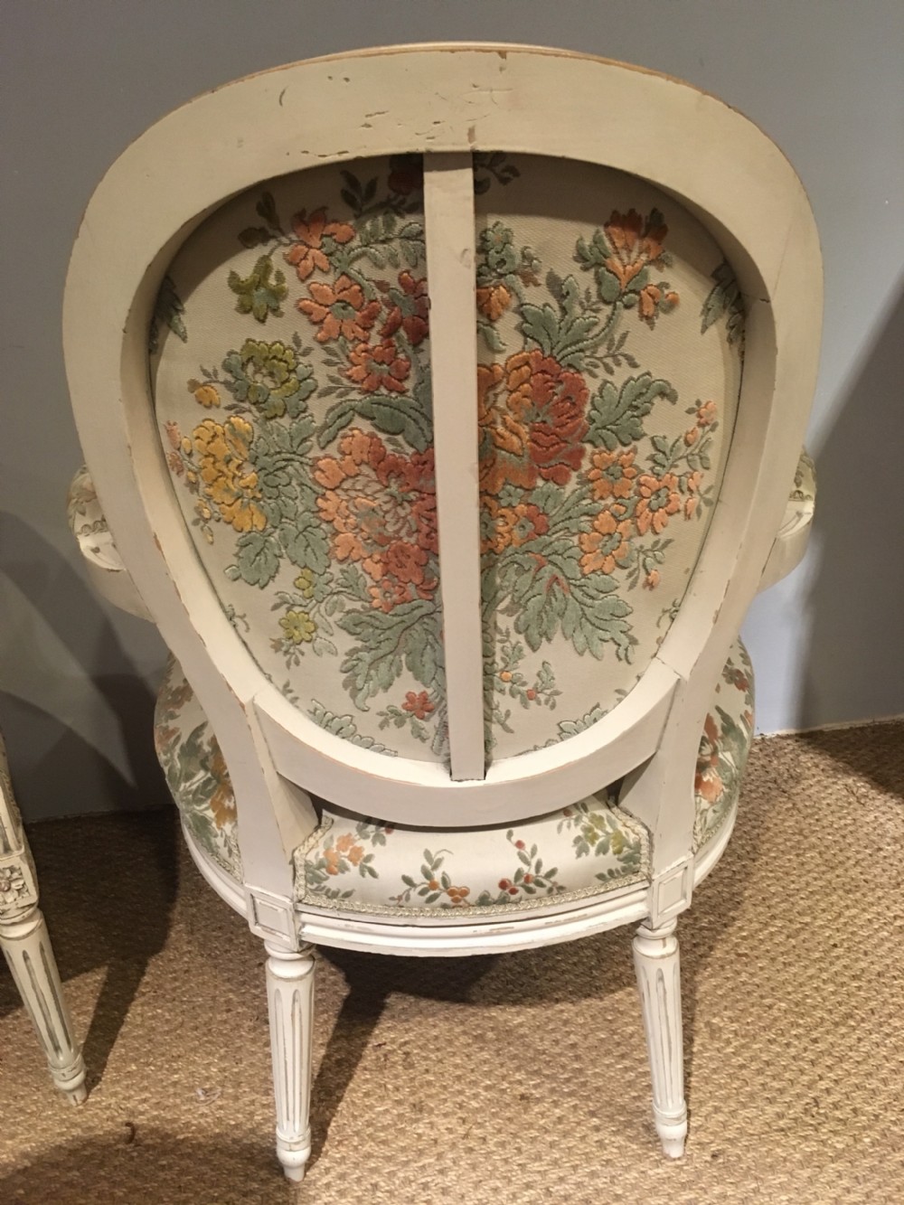 Pair of salon chairs  View VII