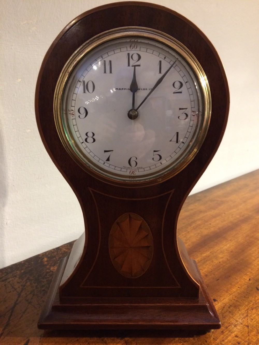 MAPPIN & WEBB MANTEL CLOCK