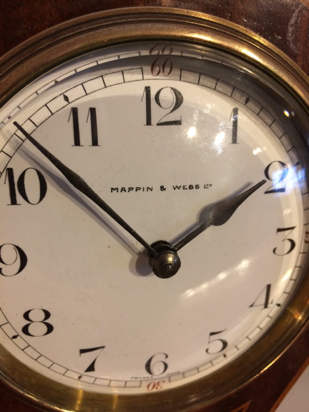 MAPPIN & WEBB MANTEL CLOCK View III