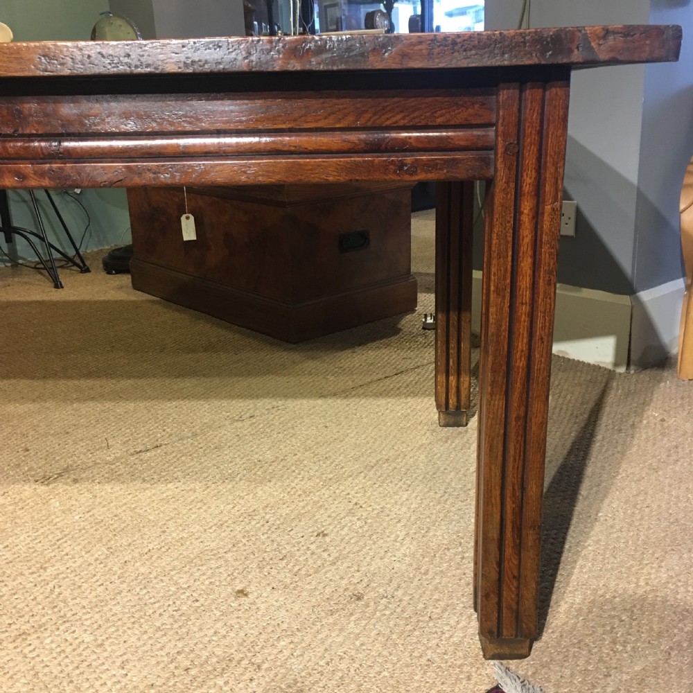 Oak farmhouse table  View VIII