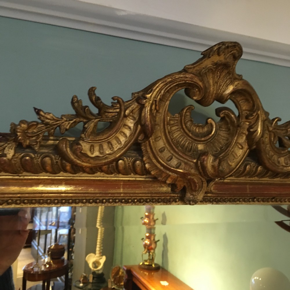 Antique gilt mirror  View II