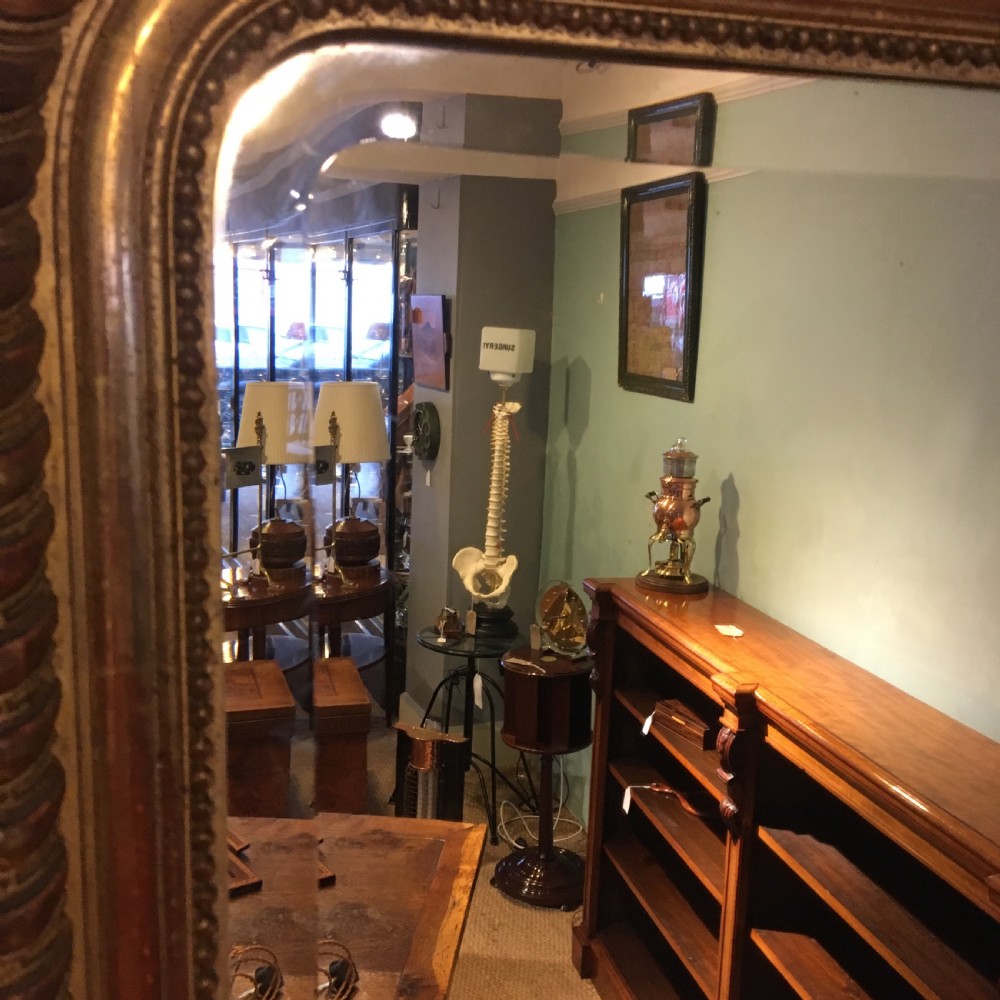 Antique gilt mirror  View III