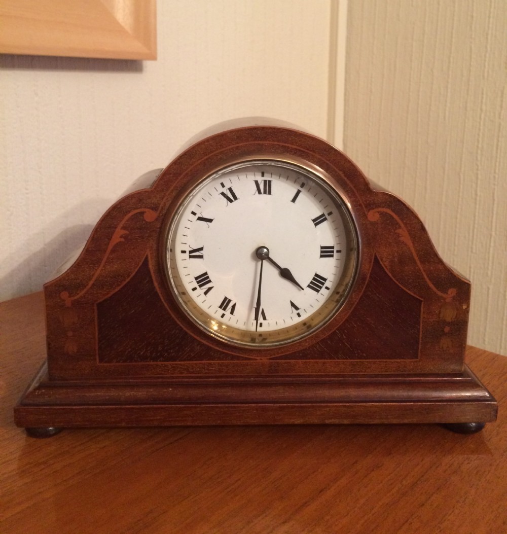 EDWARDIAN MANTEL CLOCK