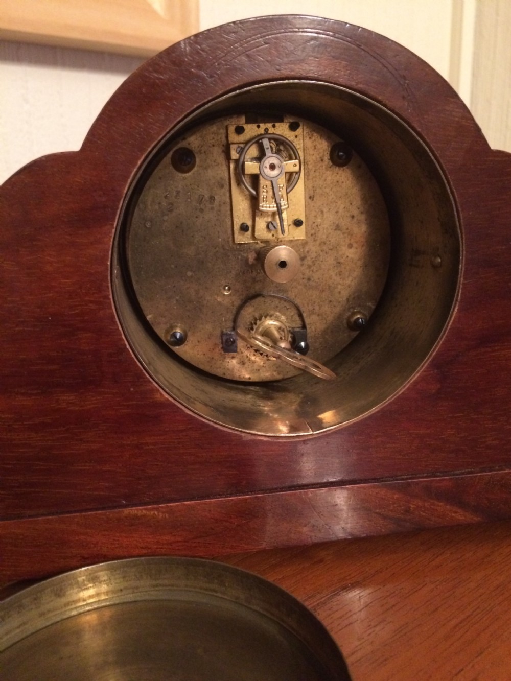 EDWARDIAN MANTEL CLOCK View VI