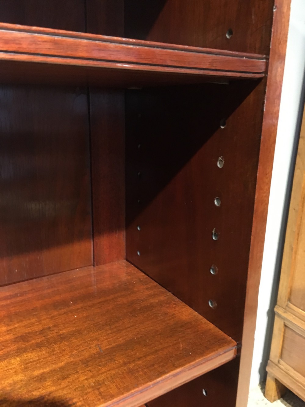 Pair of mahogany bookcases  View VII