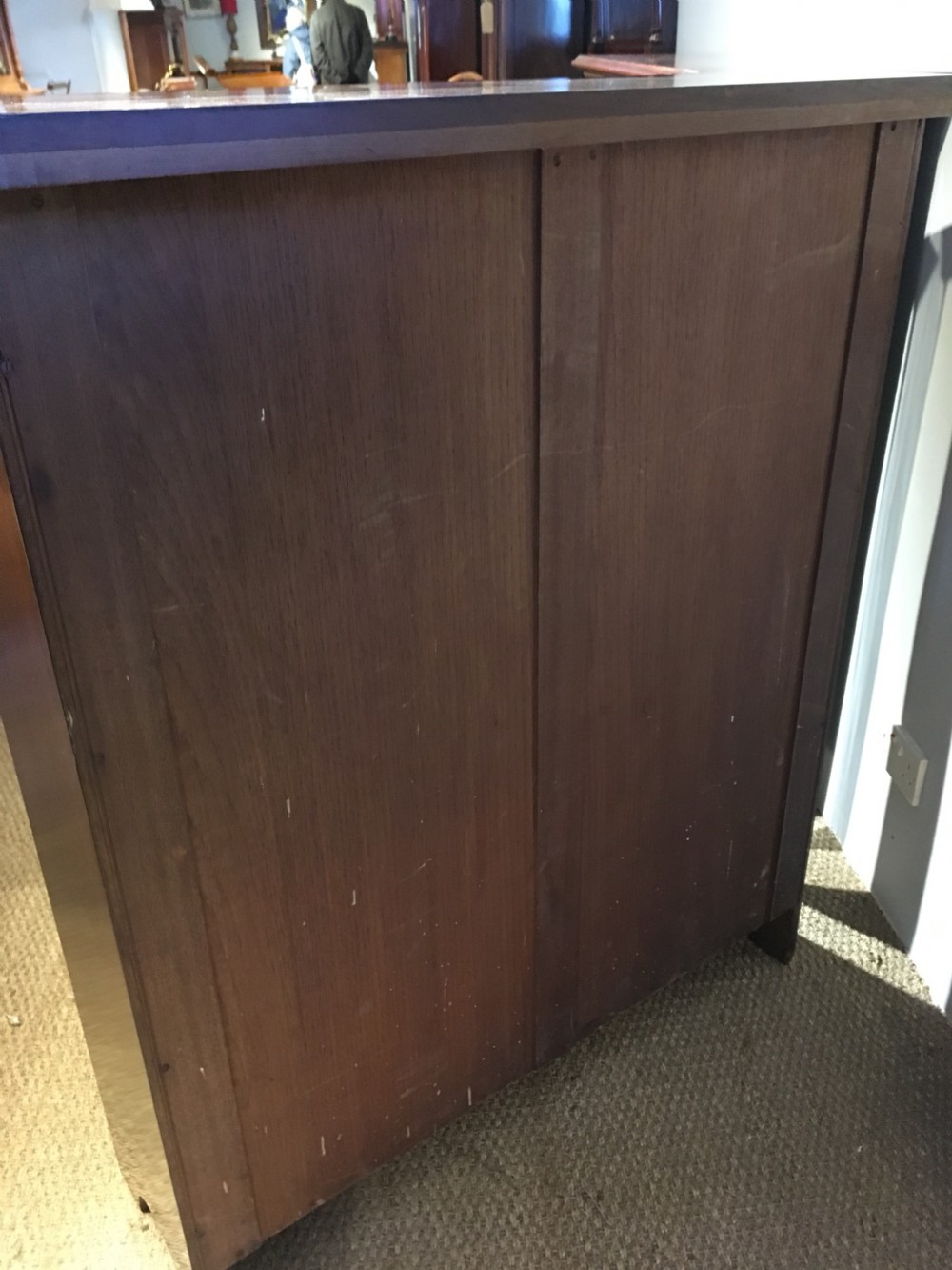 Pair of mahogany bookcases  View X