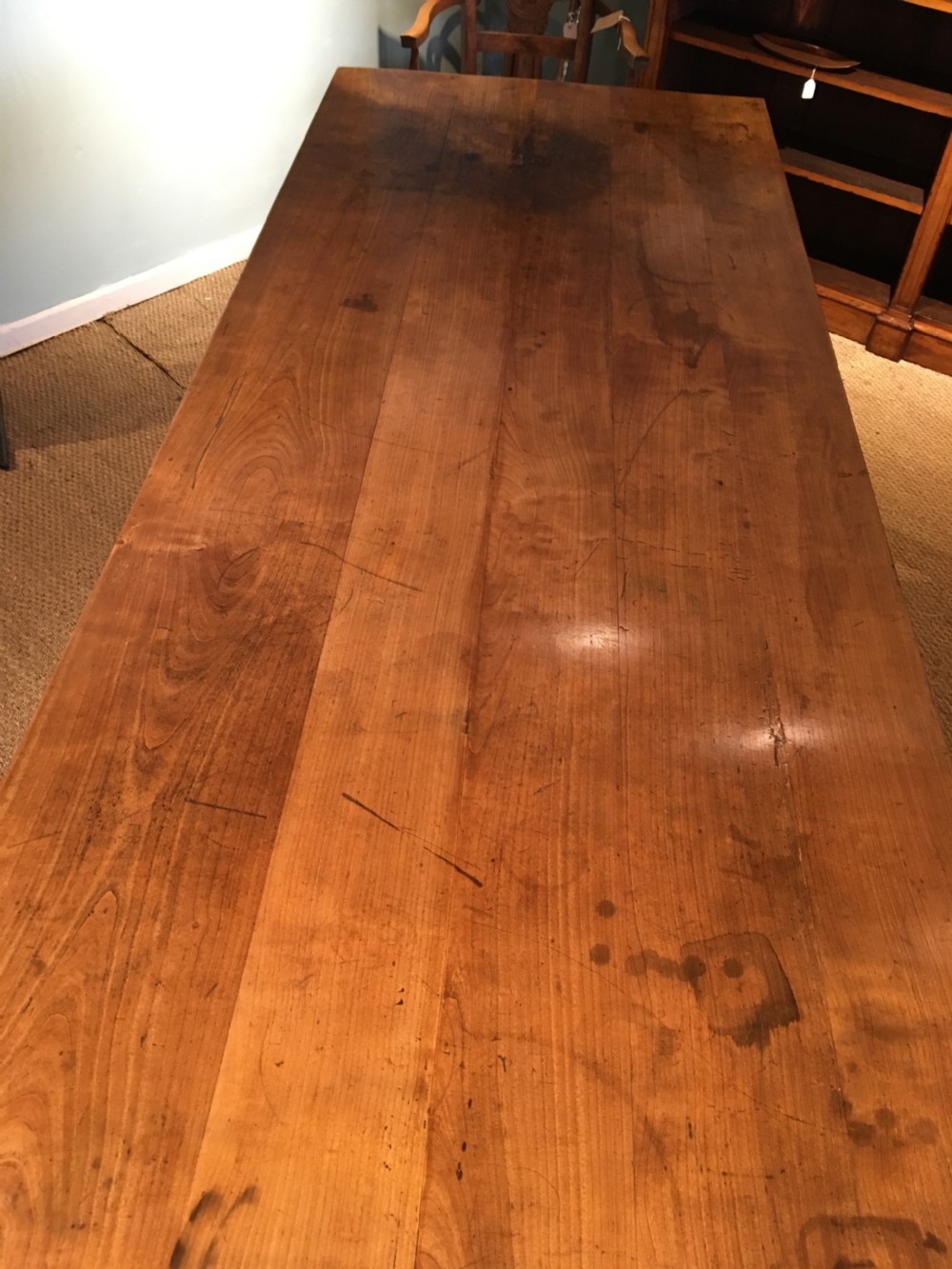 Cherrywood farmhouse table  View VI