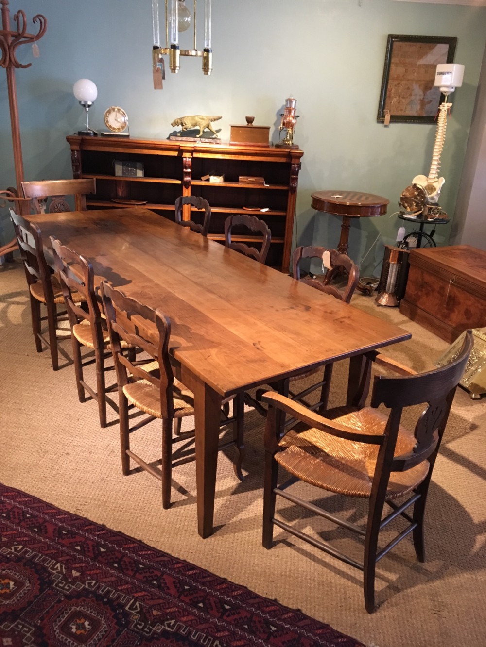Cherrywood farmhouse table  View VII