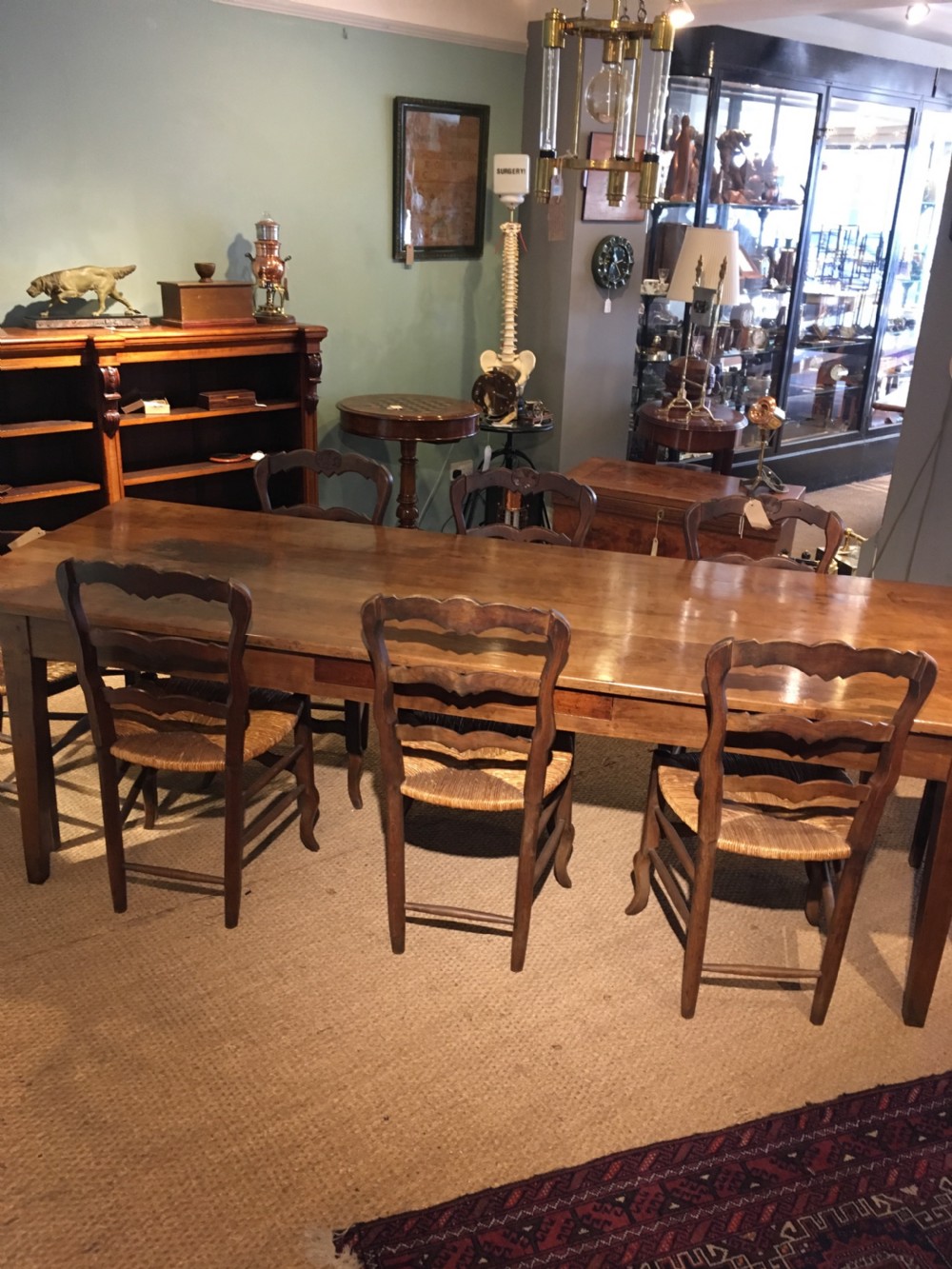 Cherrywood farmhouse table  View VIII