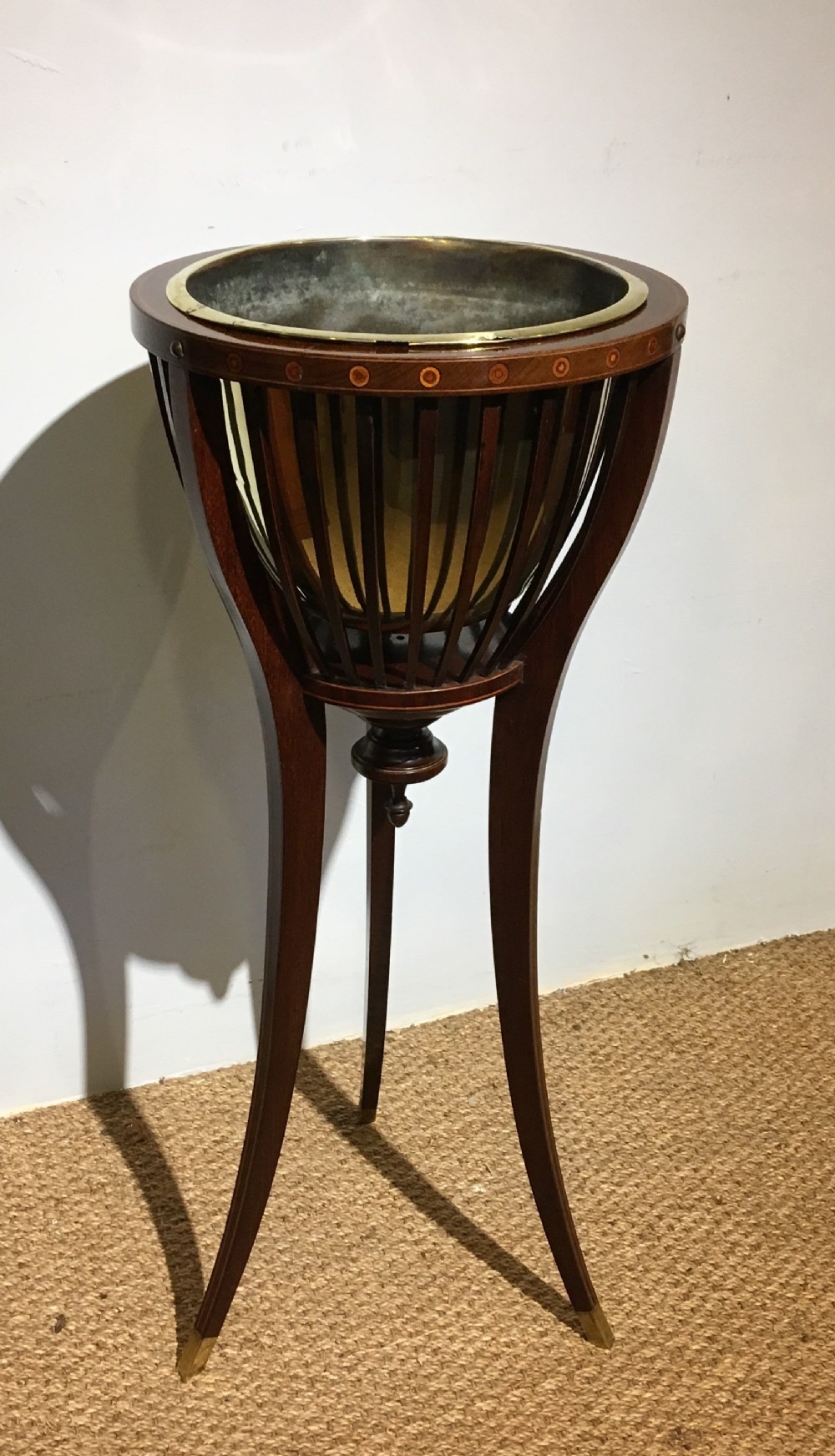 EDWARDIAN “BASKET” JARDINIERE 