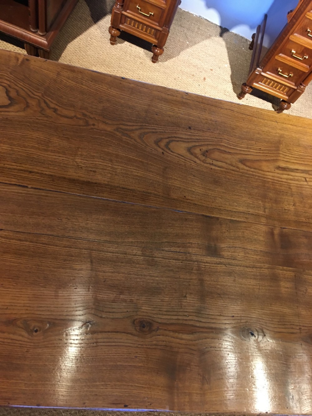 Farmhouse table elm  View V