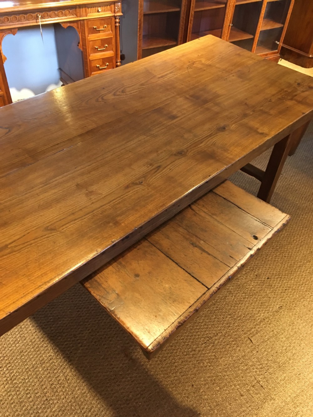 Farmhouse table elm  View VII