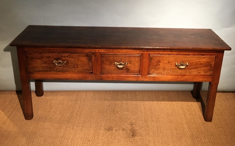 19th century dresser base 