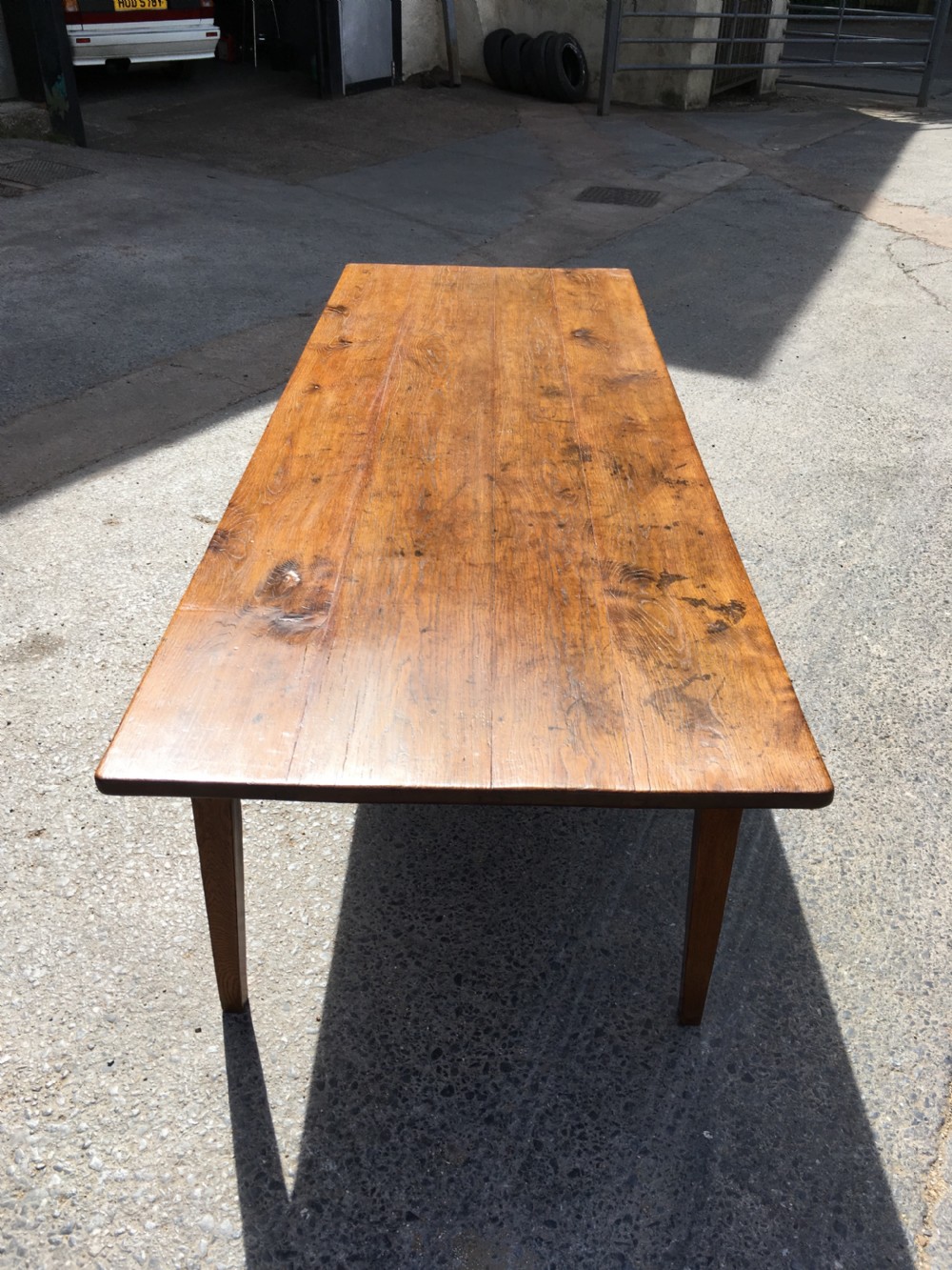 Farm house table oak 2.6meters 