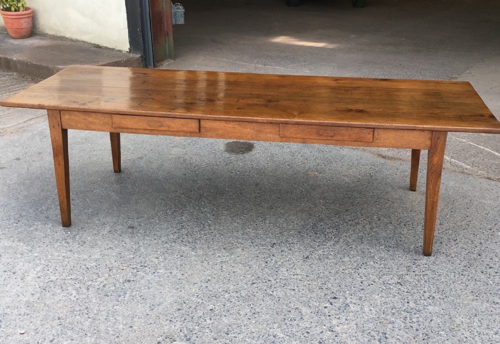 Farm house table oak 2.6meters  View II