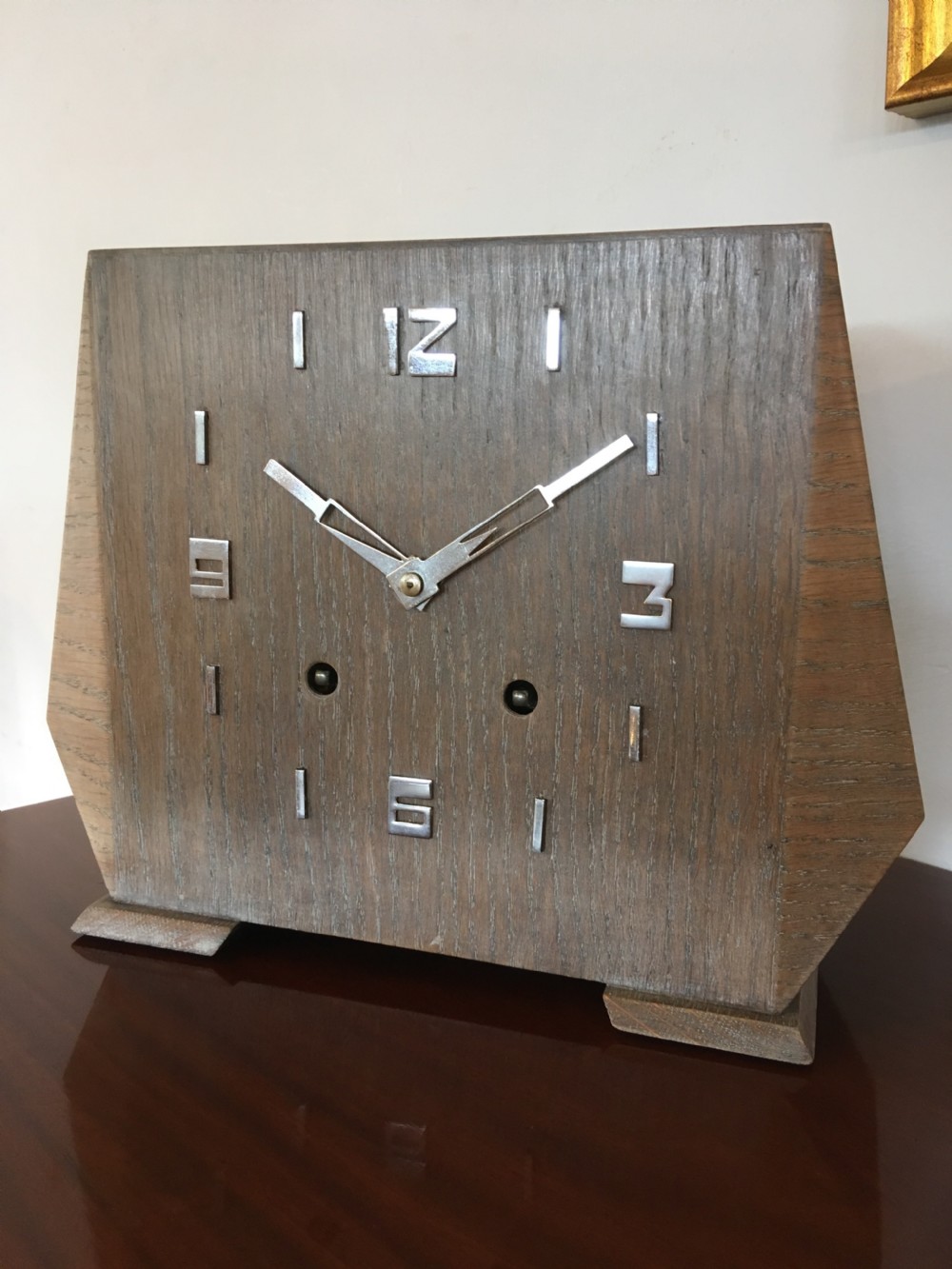 ART DECO GARRARD MANTEL CLOCK