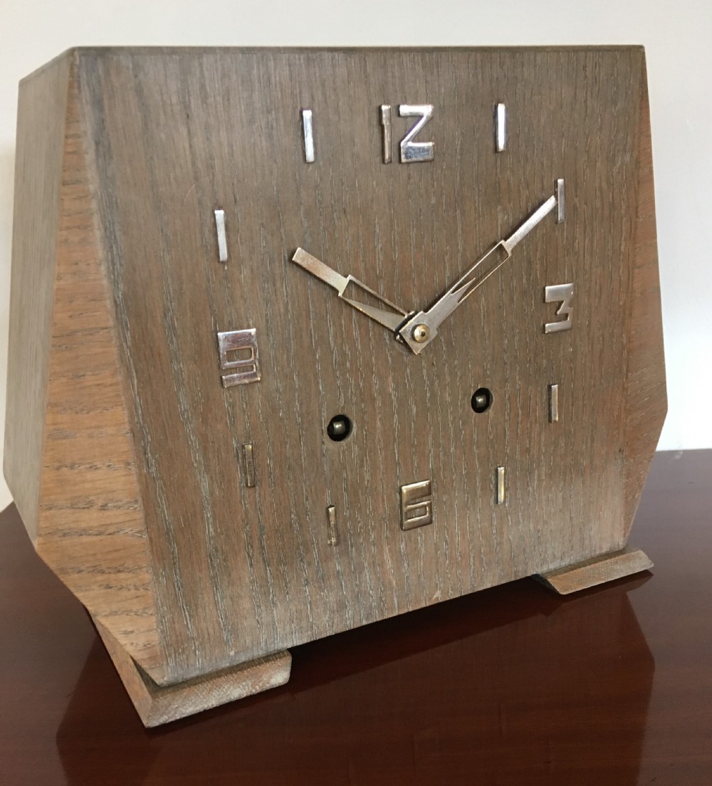ART DECO GARRARD MANTEL CLOCK View VII