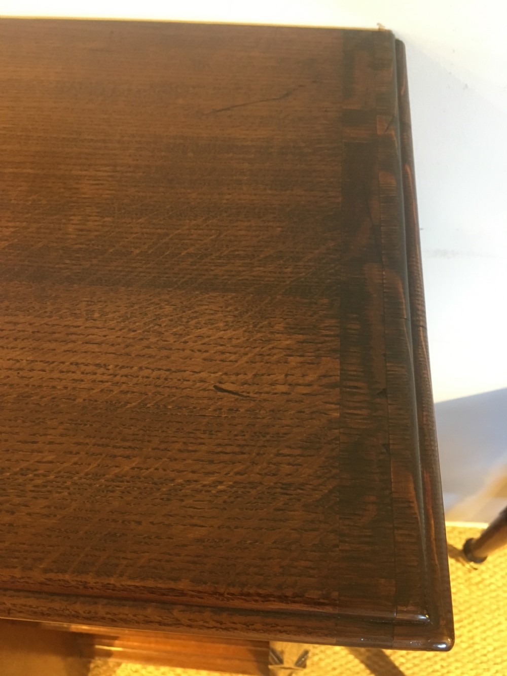 Victorian gothic style breakfront bookcase  View IX
