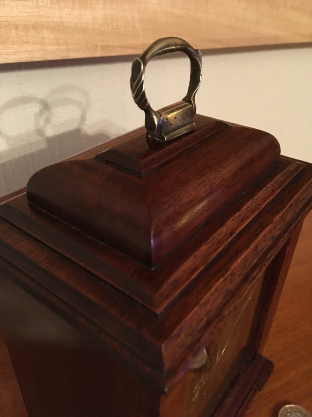 BRACKET CLOCK BY ROTHERHAM View III